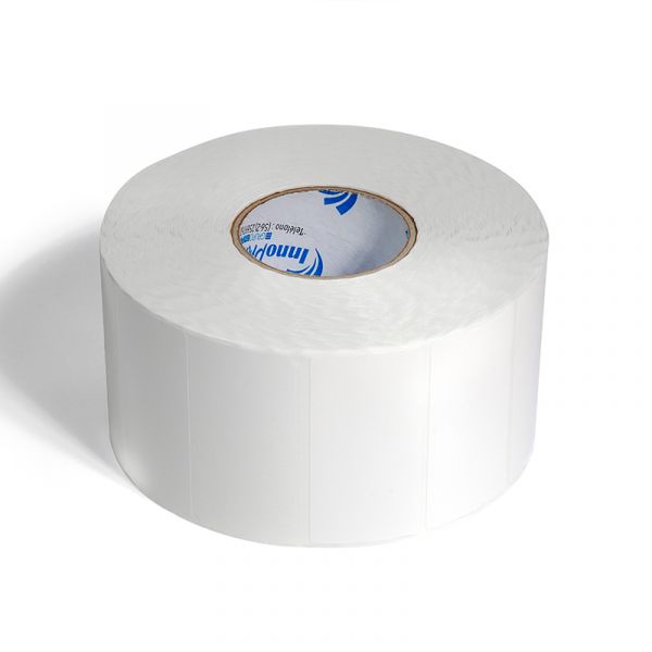 Caja con 14.820 etiquetas 100x50 Semibrillo Cono 3